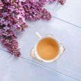 thumbnail image 3 of Natural Pink Crystal Coaster Delicate Crystal Coaster Decorative Golden Side Cup Mat, 3 of 4