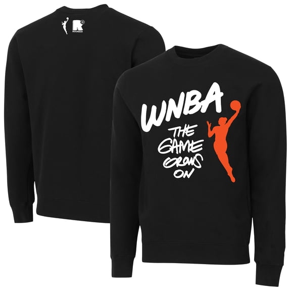 Unisex round21 Black WNBA Statement Pullover Sweatshirt