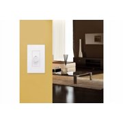 OSD Audio SLK 300W Screwless Knob In-Wall 300W Volume Control, Impedance Matching, White