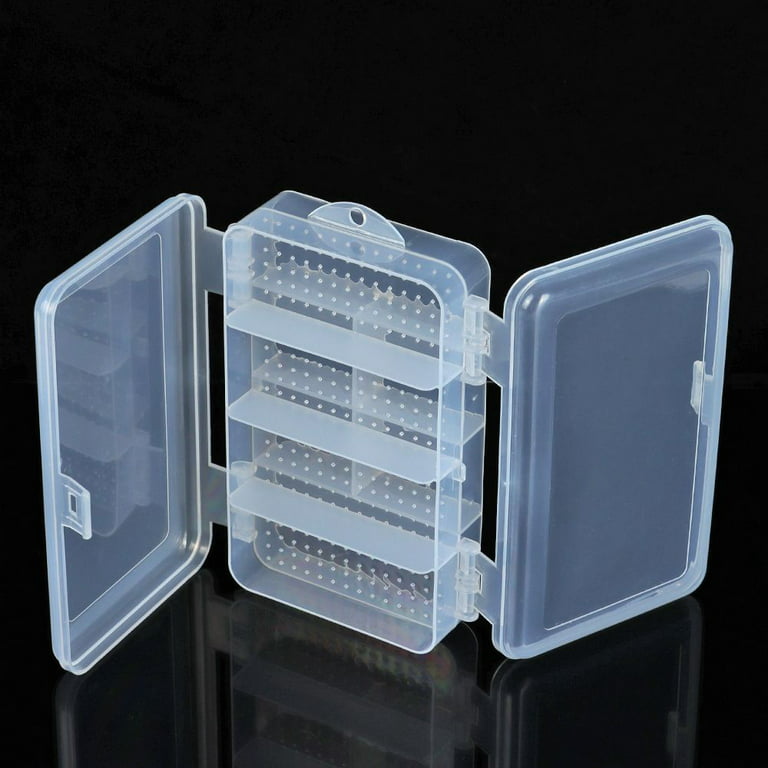 5.5x5.5x2.1cm square Plastic Storage Box Jewelry Container Transparent  Square Box Case Container for Jewelry Beads Earrings