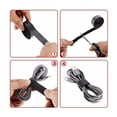 thumbnail image 3 of Sujetador adaptable para una organización integral de cables, uso versátil Material resistente a la intemperie y al desgarro suave Envoltura de tela ajustable para aplicaciones en interiores y, 3 of 5