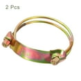 thumbnail image 3 of Uxcell 2Pack Hose Clamps Double Steel Wire Water Pipe Clamp Adjustable 130-140mm Clamp, 3 of 4