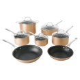 thumbnail image 1 of Martha Stewart 12 Piece Cookware Set with Non Stick Interior & Stainless Steel Induction Base, 1 of 7