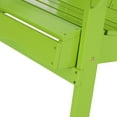 thumbnail image 6 of Carla Acacia Wood Outdoor Folding Adirondack Chair, Set of 2, Light Green, 6 of 9