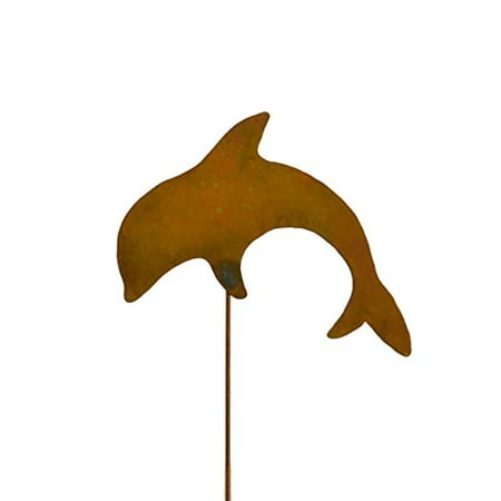 Dolphin Decorative Metal Garden Stake Lawn Patio Decor Dolphin Decorative Metal Garden Stake Lawn Patio Decor Yard Art