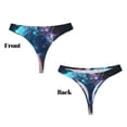 thumbnail image 3 of Fotbe Crystal Pattern White Horse Tanga Sin Costuras para Mujer con Estampado – Panties Invisibles, Transpirables y Cómodos para Uso Diario-X-Large, 3 of 6