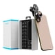 thumbnail image 4 of Apexel 11 en 1 Kits de lentes de cámara para teléfono Juego de lentes de teléfono celular con lente de teléfono telefoto ajustable de gran angular Inevent EL4722-00B, 4 of 7