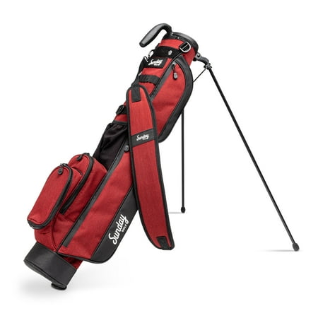 Sunday Golf 31 Inch Loma Lightweight Golf Bag Ron Burgundy