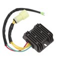 thumbnail image 4 of Regulador de voltaje de motocicleta 5 cables 12V Reemplazo de rectificador de voltios de aleación para TRX300 FOURTRAX 1993-2000, 4 of 12