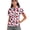 Heart Shaped Leopard Pattern, variant on Whosucclay Puppy Bow Pattern Design Polo Shirts, Lightweight Half Zip Quick Dry Tennis Shirts for Golf Outdoor Travel Easy Wash Size Medium