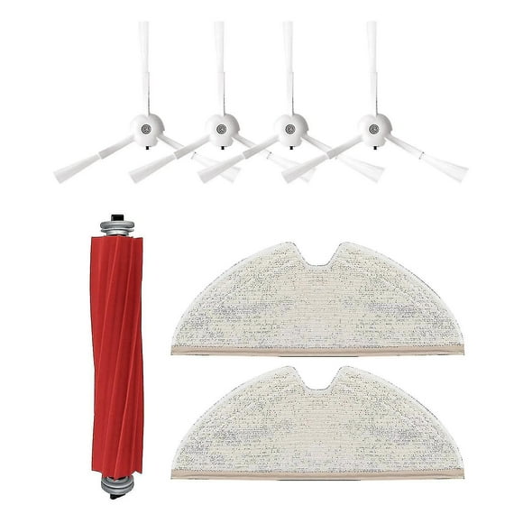 Main Side Brush Mop Cloth Compatible With Roborock T8 Robot Vacuum Cleaner