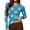 Blue#0731F&10, variant on Garbnen Womens Long Sleeve Tops Polka Dot Slim Fit Crewneck Shirts for Women Basic Fall Winter Casual Dressy Women Tunic Tops Purple S