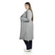 thumbnail image 2 of Abrigo largo Roman Fashion /Tallas Extras, 1680 (Gris con textura) gris 40, 2 of 6