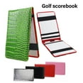 thumbnail image 2 of Huhudde Golfs Score Recordings Golfing Score Record Notebook Golfing Record Book Score Clip Golfs Score Keeping Book Scorebook, 2 of 16