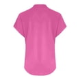 thumbnail image 5 of T-Shirts Femmes Lot Mode Décontractée Col en V Manches Courtes Haut T-Shirt - Hontri, 5 of 5