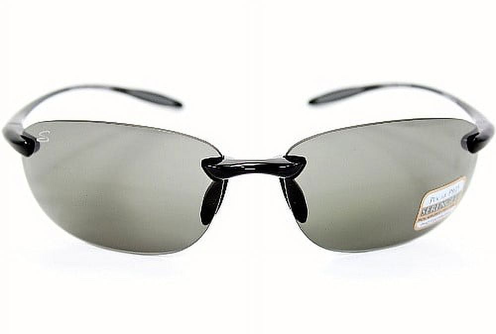 Eyewear Sunglasses 7318 Nuvino Sport Sunglasses Shiny Black Frame - image 2 of 4