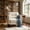 Beige, variant on LOGYAT Chenille Upholstered Accent Chair, Comfy Wide Seat Reading Armchair, Compact Single Sofa for Living Room Bedroom Office, Beige