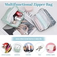 thumbnail image 6 of 5 Pcs Sanitary Napkin Storage Bag, Portable Period Bag Menstrual Pad Bag, Period Pouch for Panty Liners Tampons Sanitary Pads,  Feminine Menstruation First Period Bags for Teen Girls Women, 6 of 7