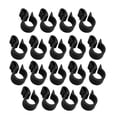 thumbnail image 3 of WORGEOUS 50Pcs Garden PE Pipe Hook Connection Clips de fijación de riego de sujetador de tubo de goteo Hebillas de apriete de manguera (gancho de 20 tubos, negro), 3 of 7