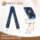 thumbnail image 2 of Uxcell Purse Straps Replacement Crossbody, 51 Inch Wide Shoulder Bag Strap Adjustable Canvas Straps for Handbag Wallet Clutch Crossbody Bags, Star Strip, 2 of 6