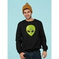 thumbnail image 2 of Alien Sweatshirt Men -Image by Shutterstock, Male Large, 2 of 4