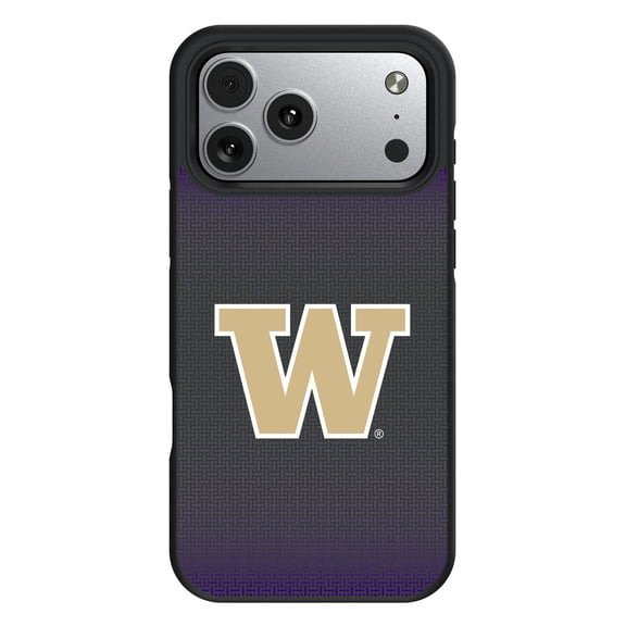 Washington Huskies Linen Logo iPhone Bump Case