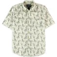 thumbnail image 1 of Camisa con Botones Woolrich para hombre color nogal beige pequeña, 1 of 1