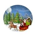 thumbnail image 1 of Manteles de Navidad Rectángulo de impresión 3D Cubierta de Vacaciones Navidad Hogar Cocina Comedor Decoraciones UNA perfecl Cubierta de mesa elástica redonda, 1 of 7