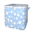 thumbnail image 1 of kjfeif Sac de Rangement Grande Capacité en Tissu Pliable pour Chambre Garde-Robe Vêtements, Poignée Renforcée Conteneur de Placard pour Couvertures Oreillers, 1 of 8
