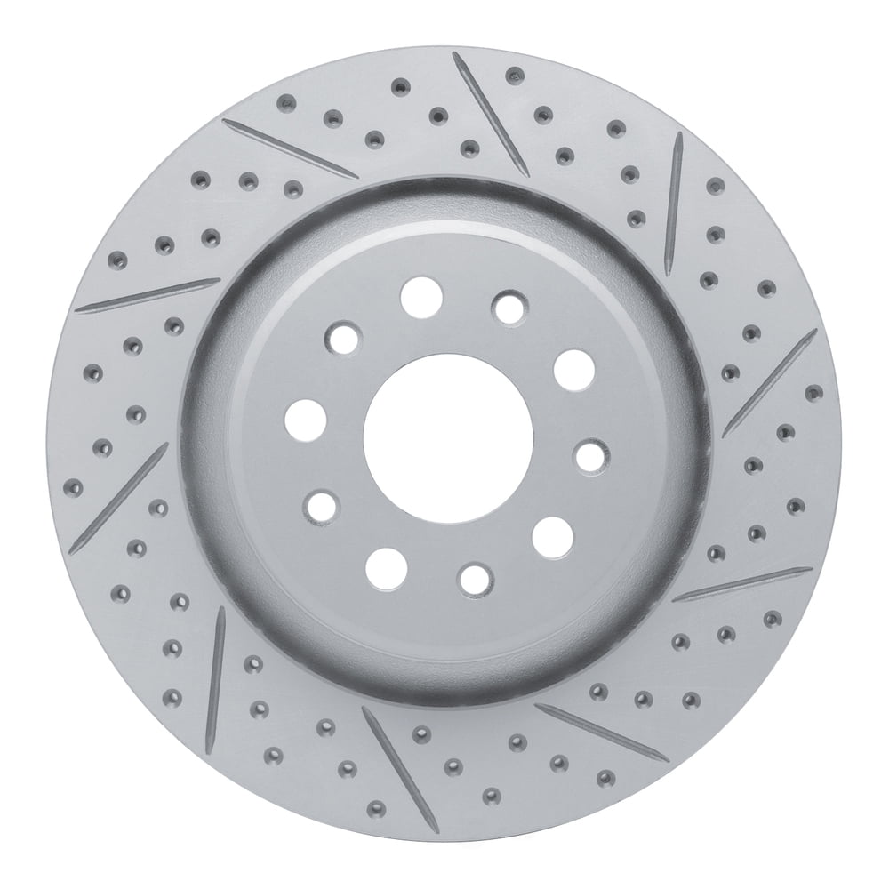 Dynamic Friction Company 830-79010R DFC Geoperformance Rotor - Drilled and Slotted