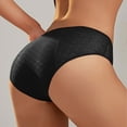 thumbnail image 7 of Byworldtasic Womens Breathable Underwear Womens Seamless Panties Sexy Hipsters Bikinis Briefs Comft Soft Stretch Briefs Light Leaks Protection Underwear, 7 of 7