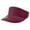 Maroon, variant on Decky 3015 High Profile Cotton Visors Hat-Black
