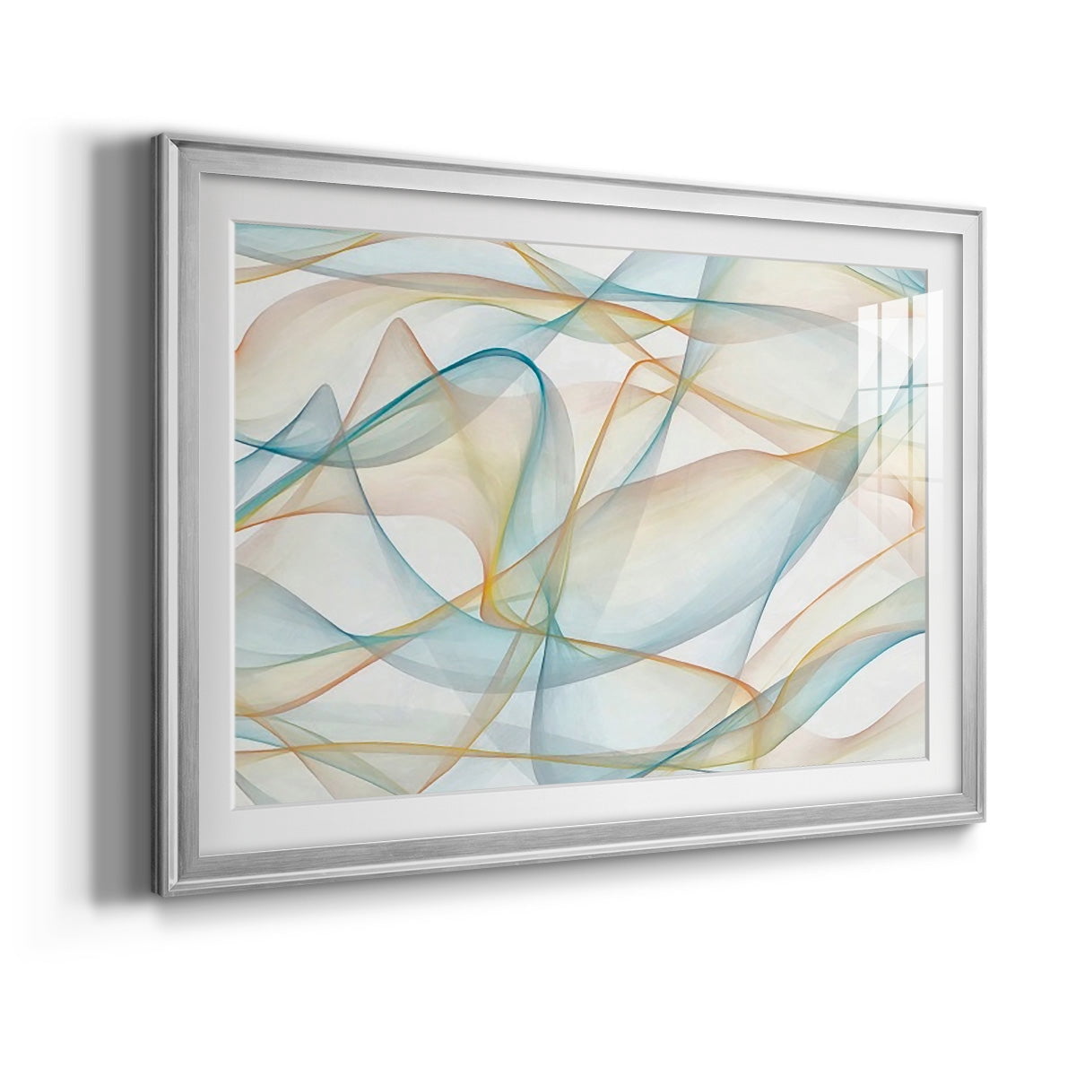 Curves and Waves V Premium Framed Print - Ready to Hang
