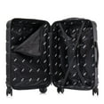 thumbnail image 6 of DUKAP SENSE 20" Hardside Lightweight Carry On Luggage with Spinner Wheels, Handle and Trolley, Black, 6 of 9