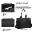 thumbnail image 3 of Bolsas De Mujer Totes 15.6 Pulgadas Portafolios Para Laptop, 3 of 5