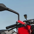 thumbnail image 4 of OUNONA Red Aluminum Alloy Motorcycle Mirror Riser Mounting Bracket 2Pack, 4 of 8