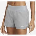 thumbnail image 2 of Nike Women's Dri Fit Running Shorts, (Particle Gray), Medium, 2 of 3