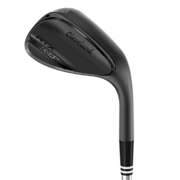 Pre-Owned Cleveland RTX ZipCore Black Satin Mid 52* Gap Wedge 52-10 DG Tour Spinner Excnt