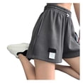 thumbnail image 2 of Pantalones cortos deportivos, pantalones cortos deportivos para mujer, pantalones cortos holgados de pierna ancha, pantalones cortos con cintura elástica, rendimiento potente, 2 of 9