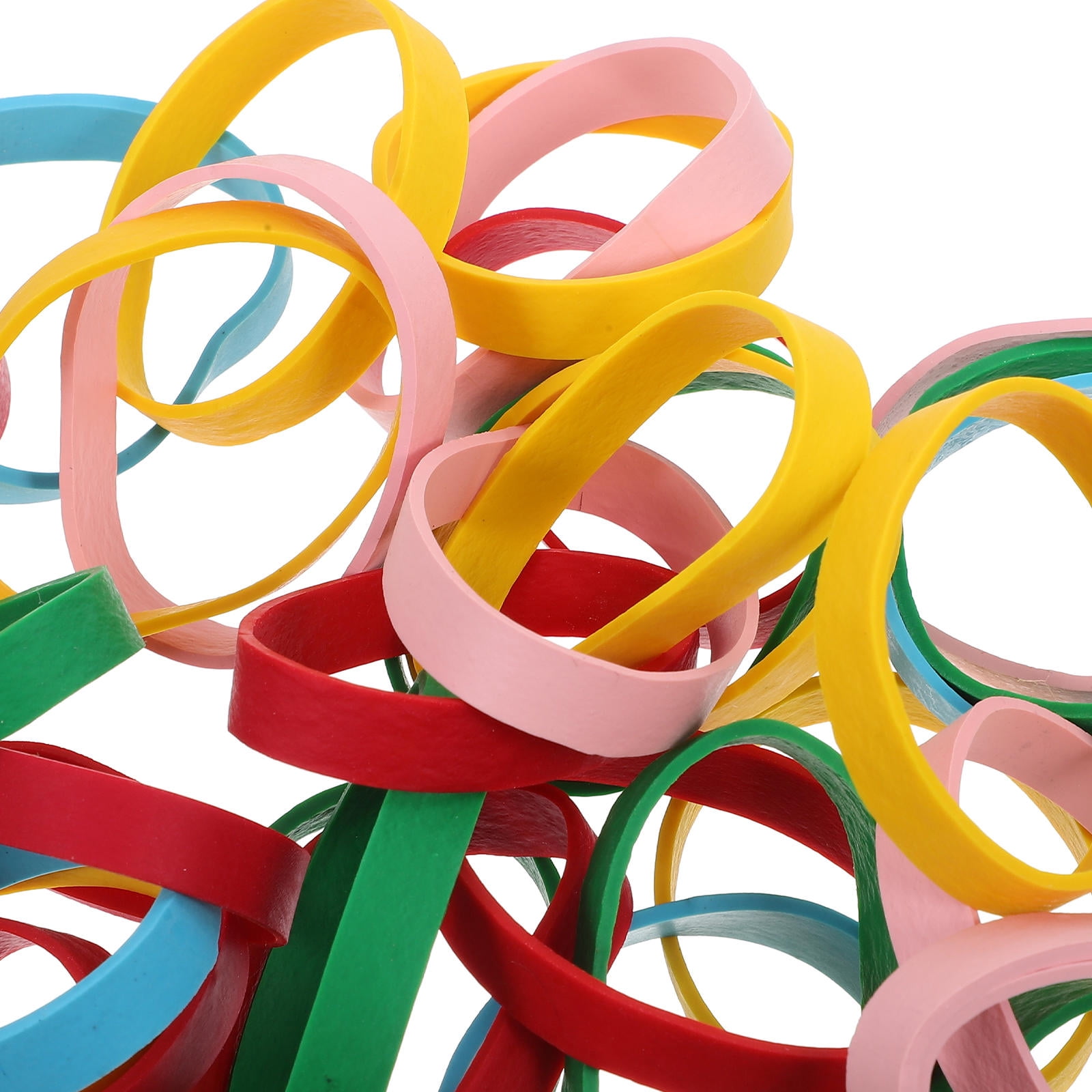 HEMOTON Heavy Duty Rubber Bands for Outdoor Use Assorted Color Elastic Bands Large Size