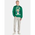 thumbnail image 2 of Jolly Knits Men's & Big Men's Crewneck Christmas Sweatshirt, Sizes S-3XL, 2 of 5