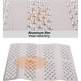 thumbnail image 6 of REDCAMP Foam Sitting Mat for Backpacking, Aluminum Foil Ultralight Foldable Z Seat Pad for Outdoors Camping Hiking,Green,2 Pack, 6 of 8