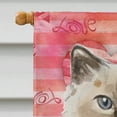 thumbnail image 3 of Carolines Treasures CK3052CHF Ragdoll Cat Love Flag Toile Taille Maison, 3 of 4