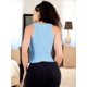 thumbnail image 3 of Blusa Casual Mujer Moderna Tejido Acanalado Stretch, 3 of 5