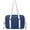 Blue White, variant on CoCopeaunts Canvas Tote for Women Men Large Crossbody Bag Satchel Messenger Bag Purse Fashion Shoulder Bag for Work Travel