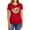 Red, variant on DC Please Get Me Women's T Shirt, Athletic Heather, Medium
