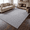 Gray, variant on WANLISELL 5' x 7' Area Rugs, Low Pile Indoor Washable Rugs, Non-Slip Neutral Modern Living Room Rug Floor Carpet for Bedroom Home Office, White