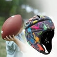 thumbnail image 1 of Casque de Rugby Casquette de Protection de Rugby Casquette de Mêlée Multifonction Femmes Hommes Protecteur Drapeau Casque de Football Couvre-Chef de Rugby pour Style Rugby B, 1 of 10