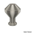 thumbnail image 3 of Allied Brass Designer Cabinet Knob, Satin Chrome, 3 of 5