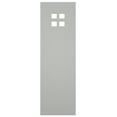thumbnail image 4 of Ekena Millwork 12"W x 66"H True Fit PVC San Antonio Mission Style Fixed Mount Shutters, Hailstorm Gray (Per Pair - Hardware Not Included), 4 of 9